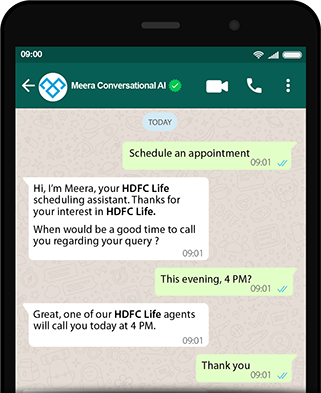 HDFC-whatsup