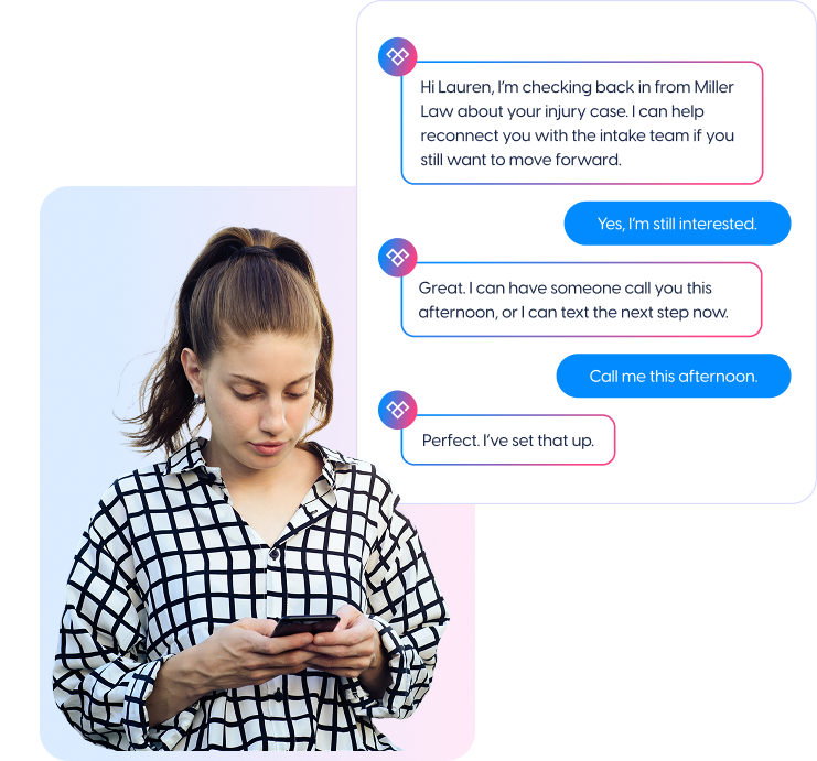 Lauren-texting