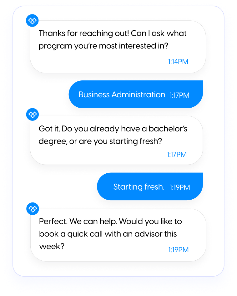 Qualifies Leads Automatically