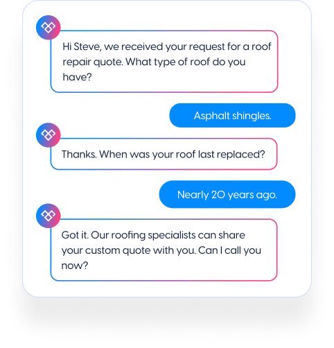 Messaging ends once the goal is achieved
