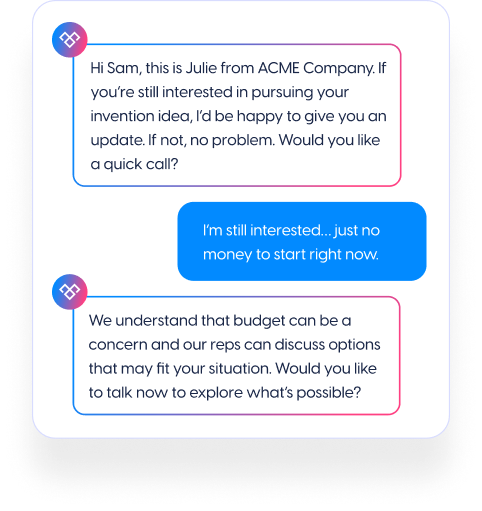 Quickly qualify and identify lead intent