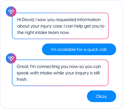 Respond to new inquiries before they go cold