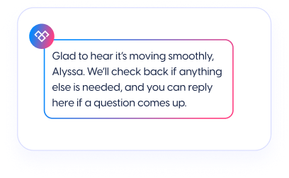Sort routine replies from conversations that need attention